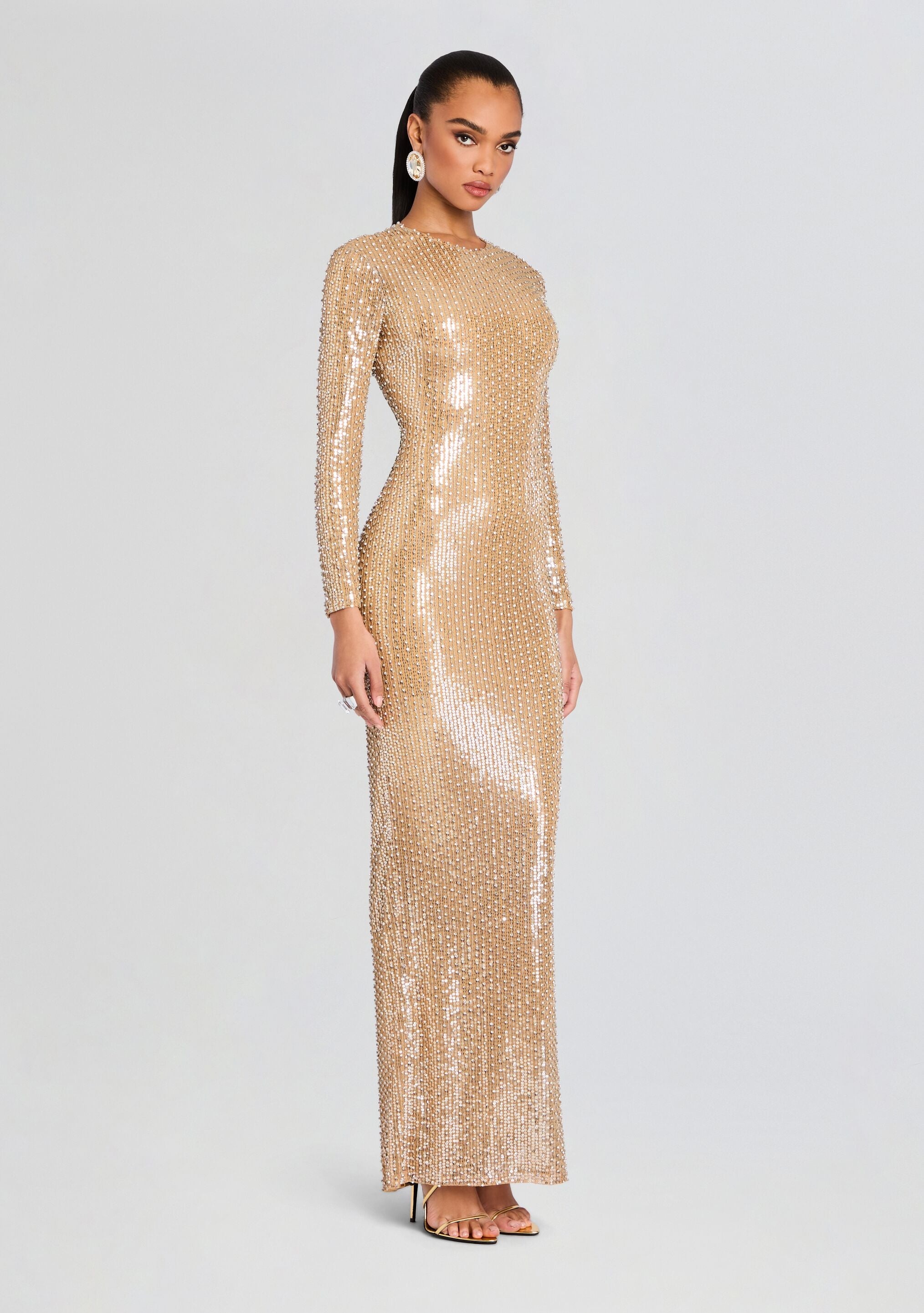 MONETTE SEQUIN DRESS - 3