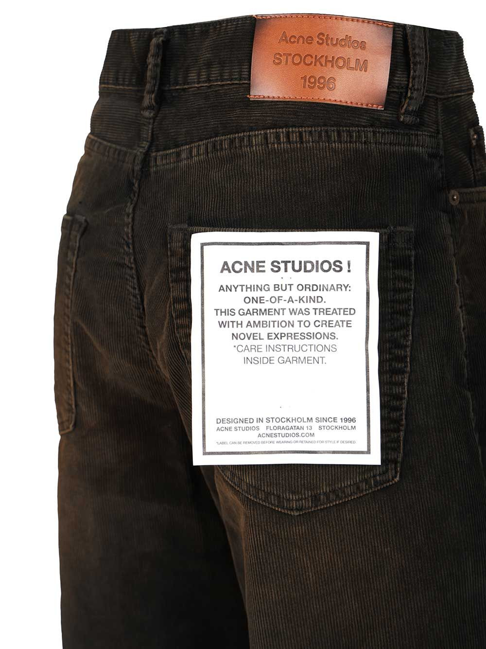 Corduroy Trousers Shirts Black - 4