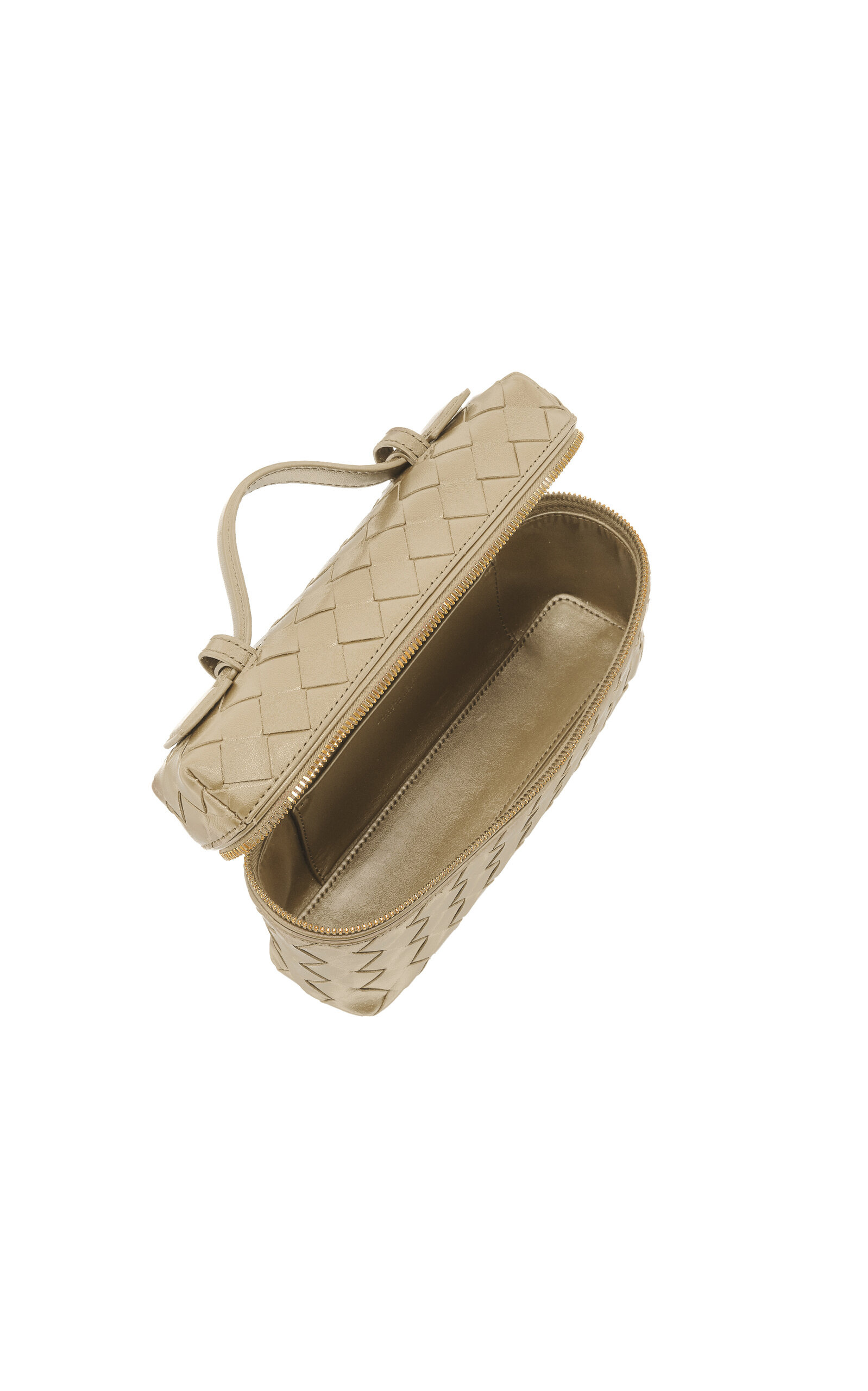 Bang Bang Intrecciato Leather Vanity Case white - 7