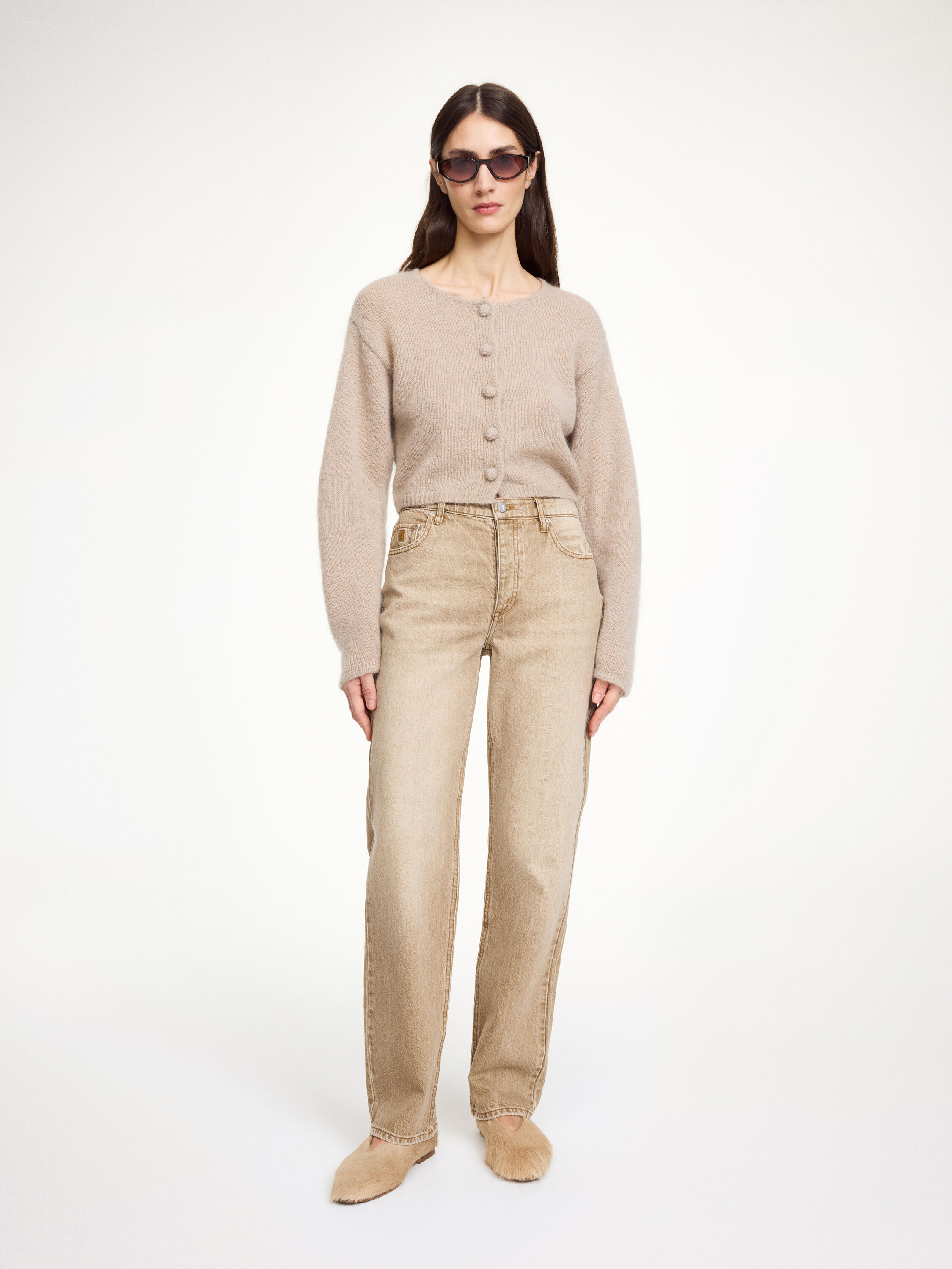 Zharea wool-blend cardigan - 1