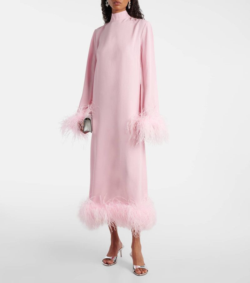 Taller Marmo Gina crêpe cady midi dress outlook