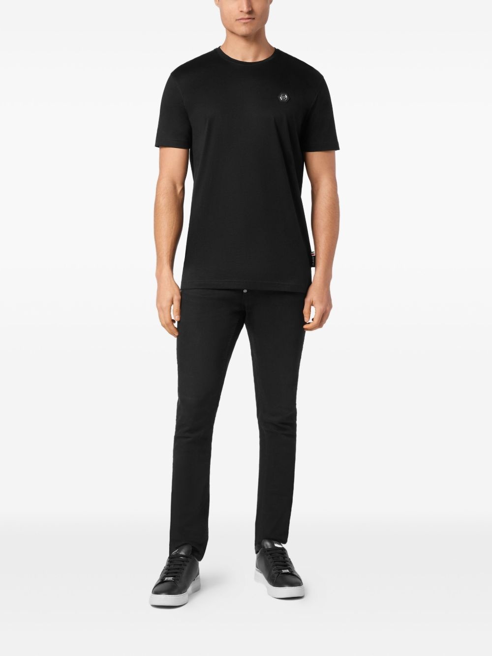 logo-appliqué T-shirt - 2