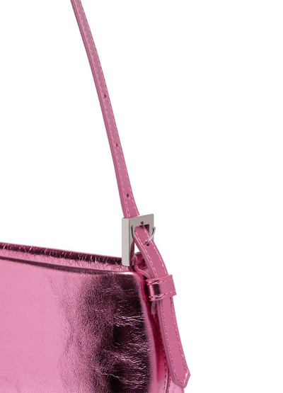 BY FAR Dulce lipstick metallic leather bag outlook