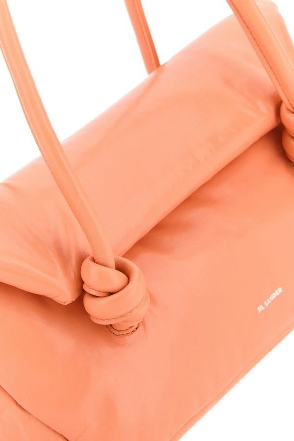 【関税&送料込】Jil Sander Peach Pink Leather Handbag Jil Sander Peach pink leather handbag | gebnegozionline
