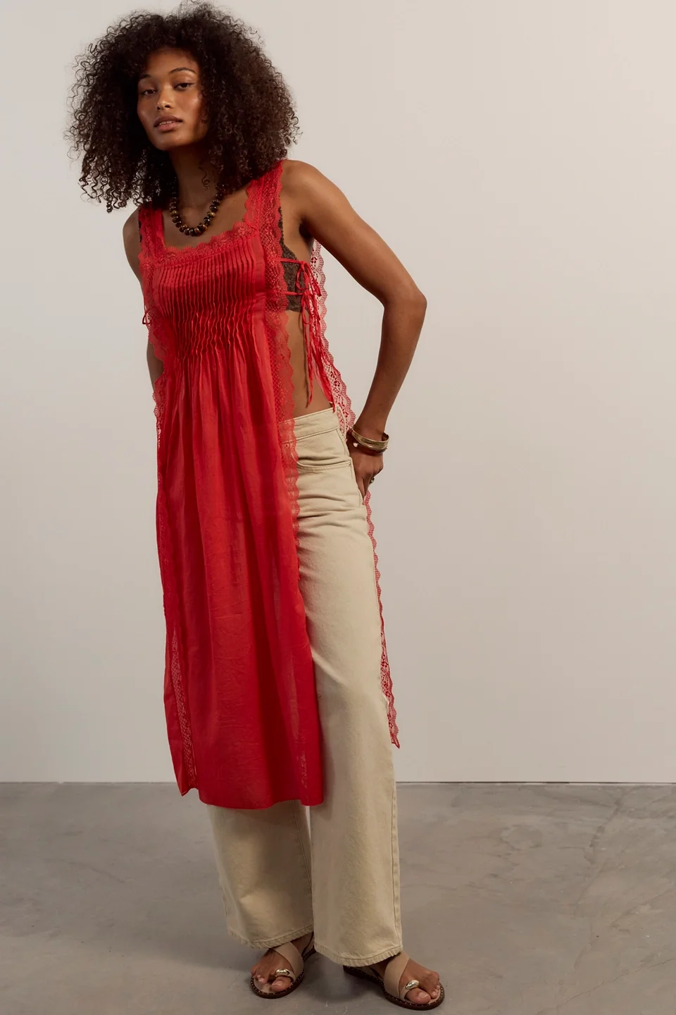 Loren Apron Maxi Top - 1