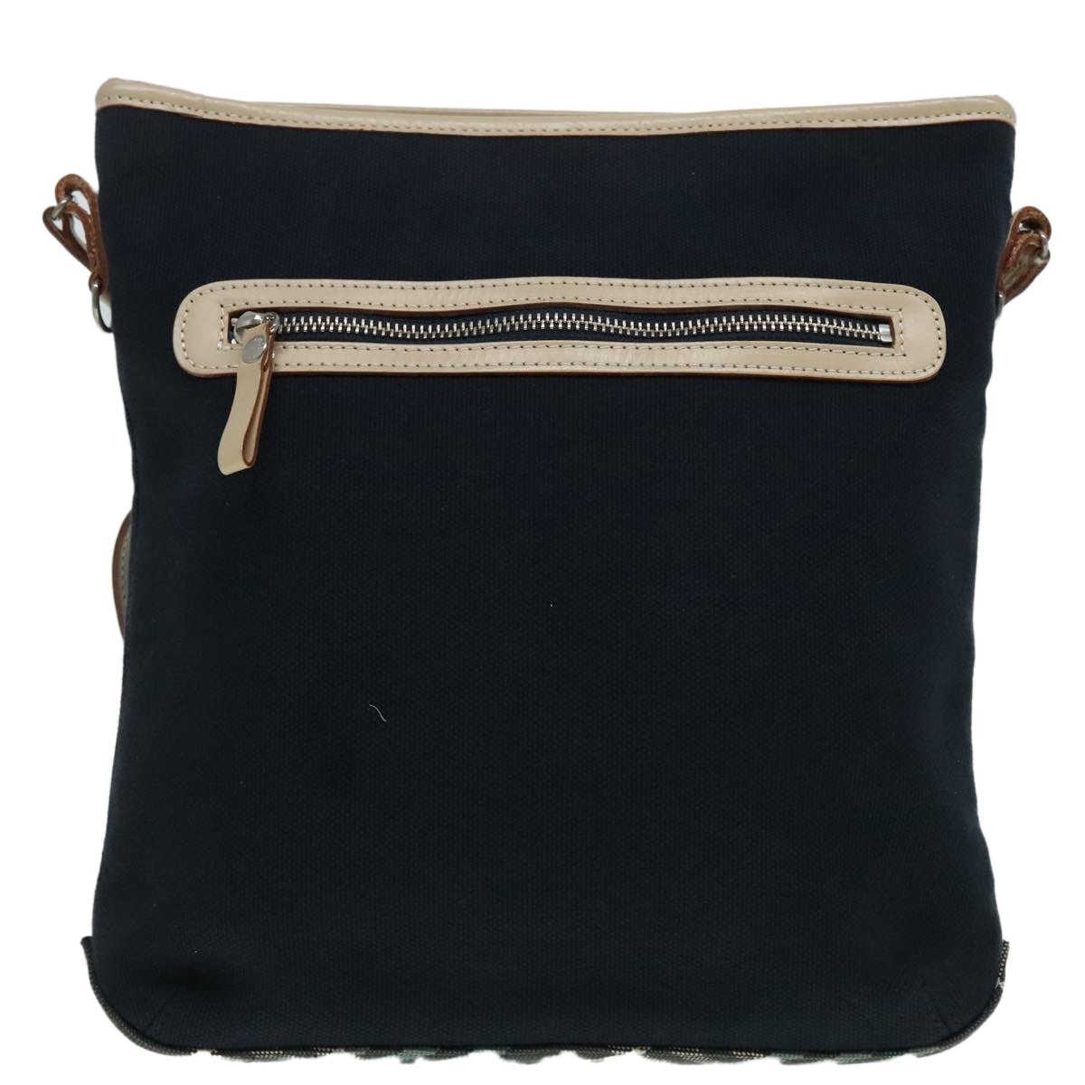 Burberry Blue Label Shoulder Bag Canvas Navy - 2
