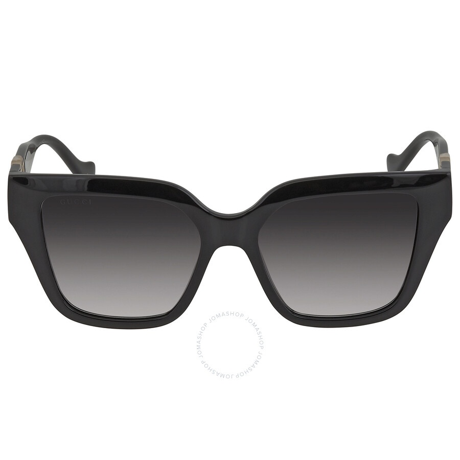 Gucci Grey Gradient Square Ladies Sunglasses GG1023S 008 54 - 1