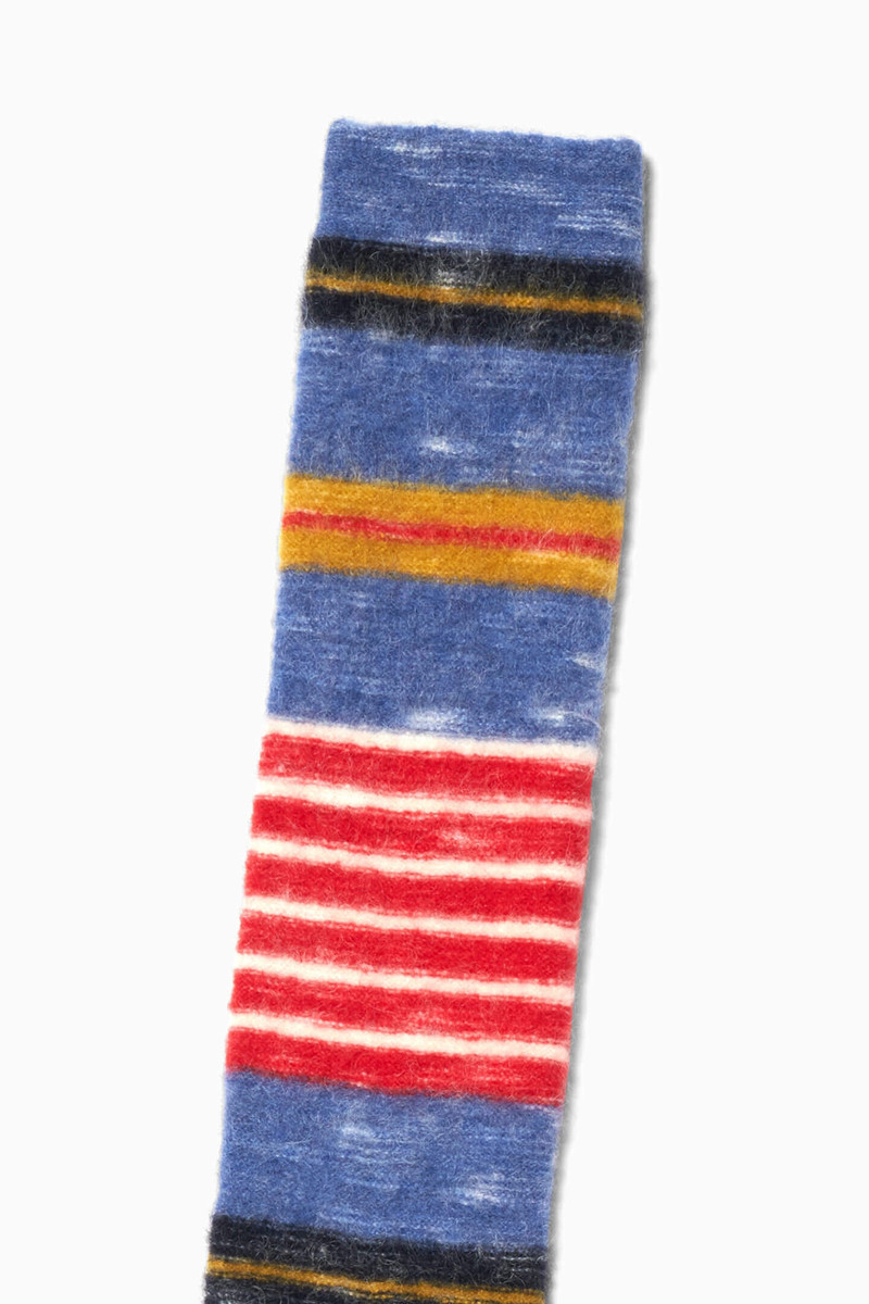The Elder Statesman JASPER STRIPE KNEE HIGH SOCKS outlook