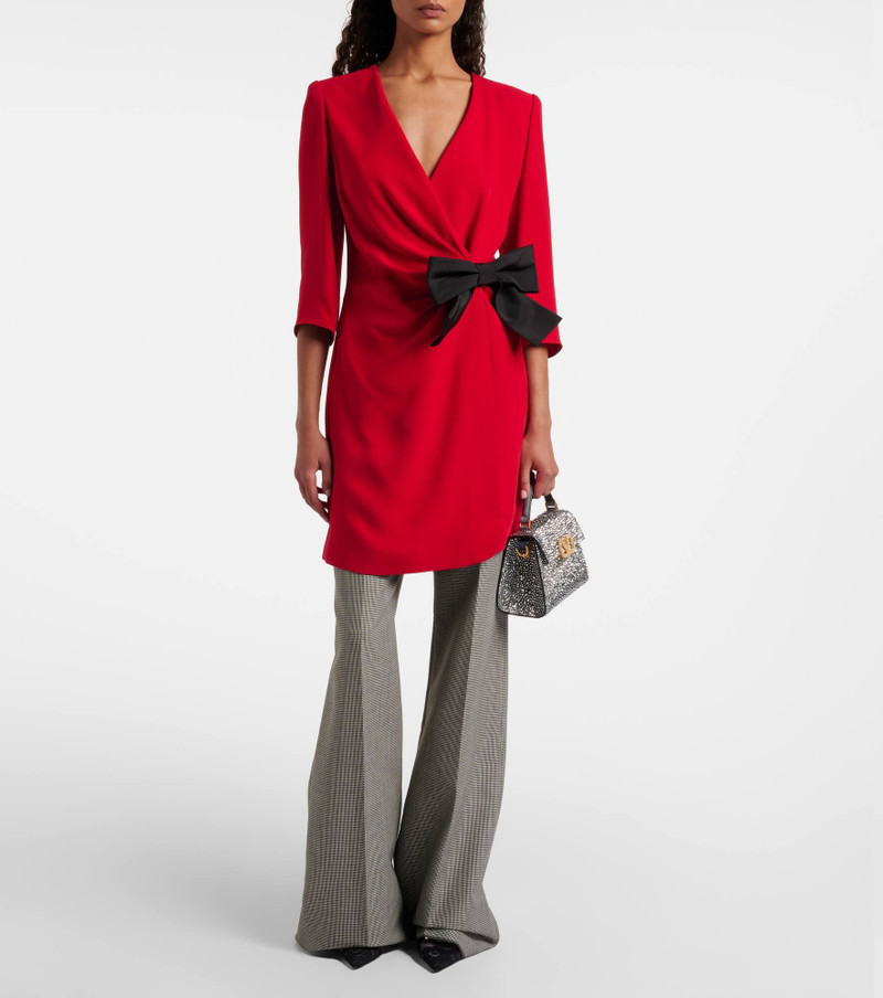 Valentino VSling Small embellished suede tote bag outlook