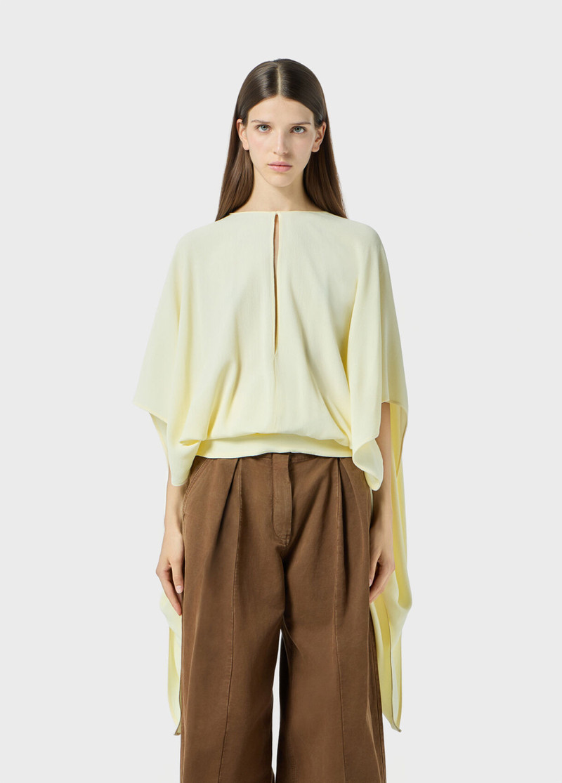 Blumarine MAROCAINE BLOUSE WITH CUT-OUT outlook
