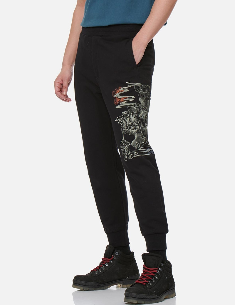 KOMAINU FRAME PRINT SWEATPANTS 3