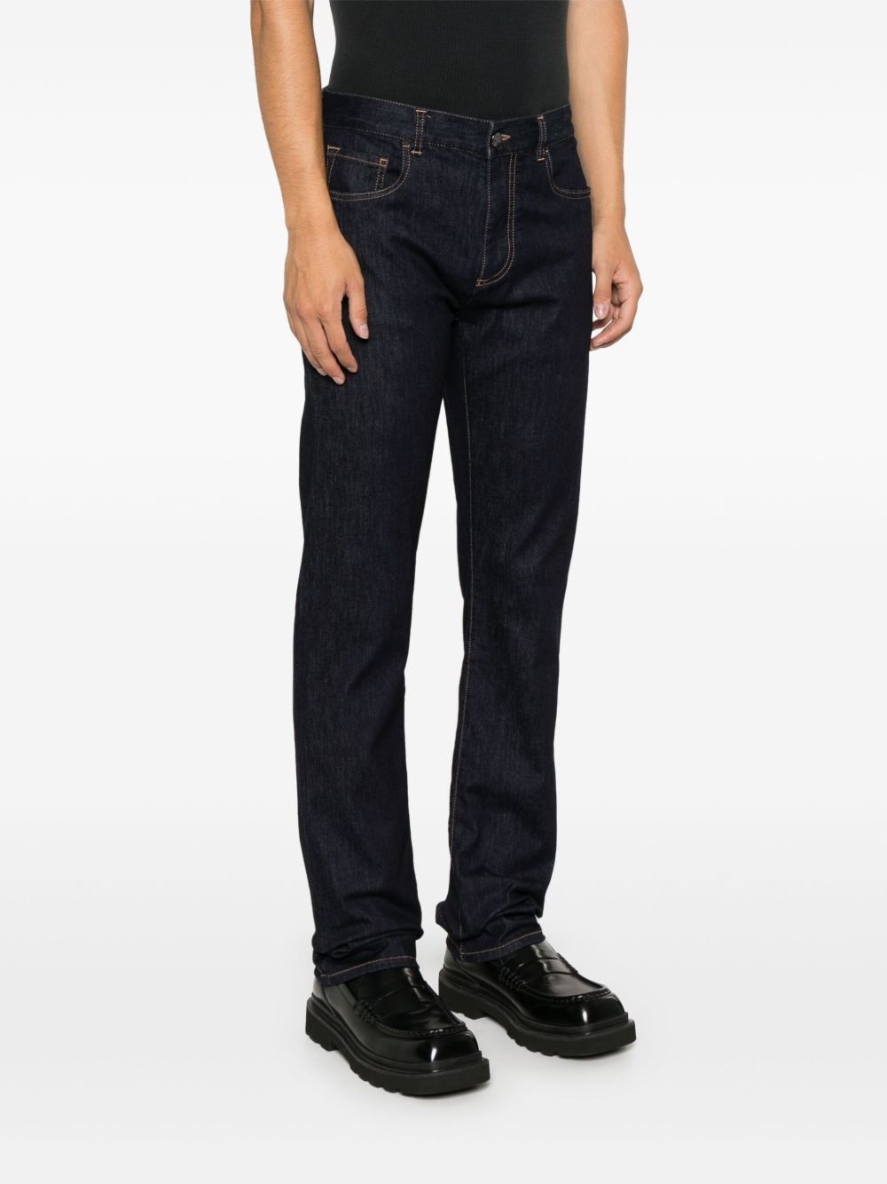 slim-cut jeans - 3