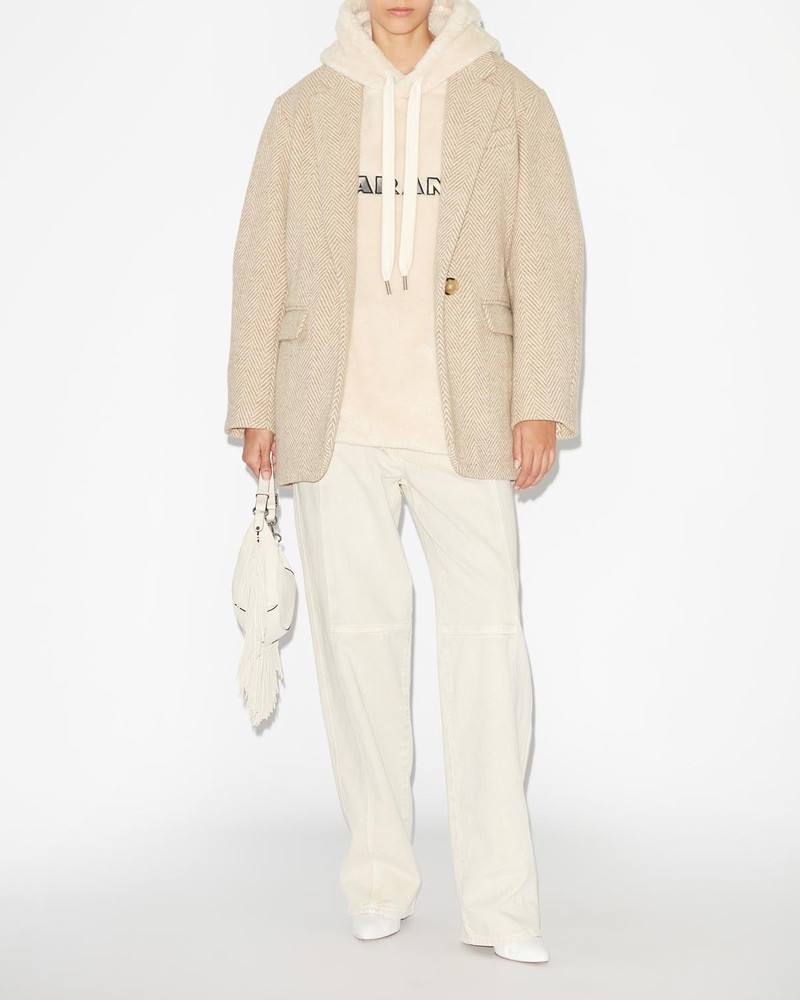 Isabel Marant Étoile ADILINKO GRAPHIC WOOL JACKET outlook