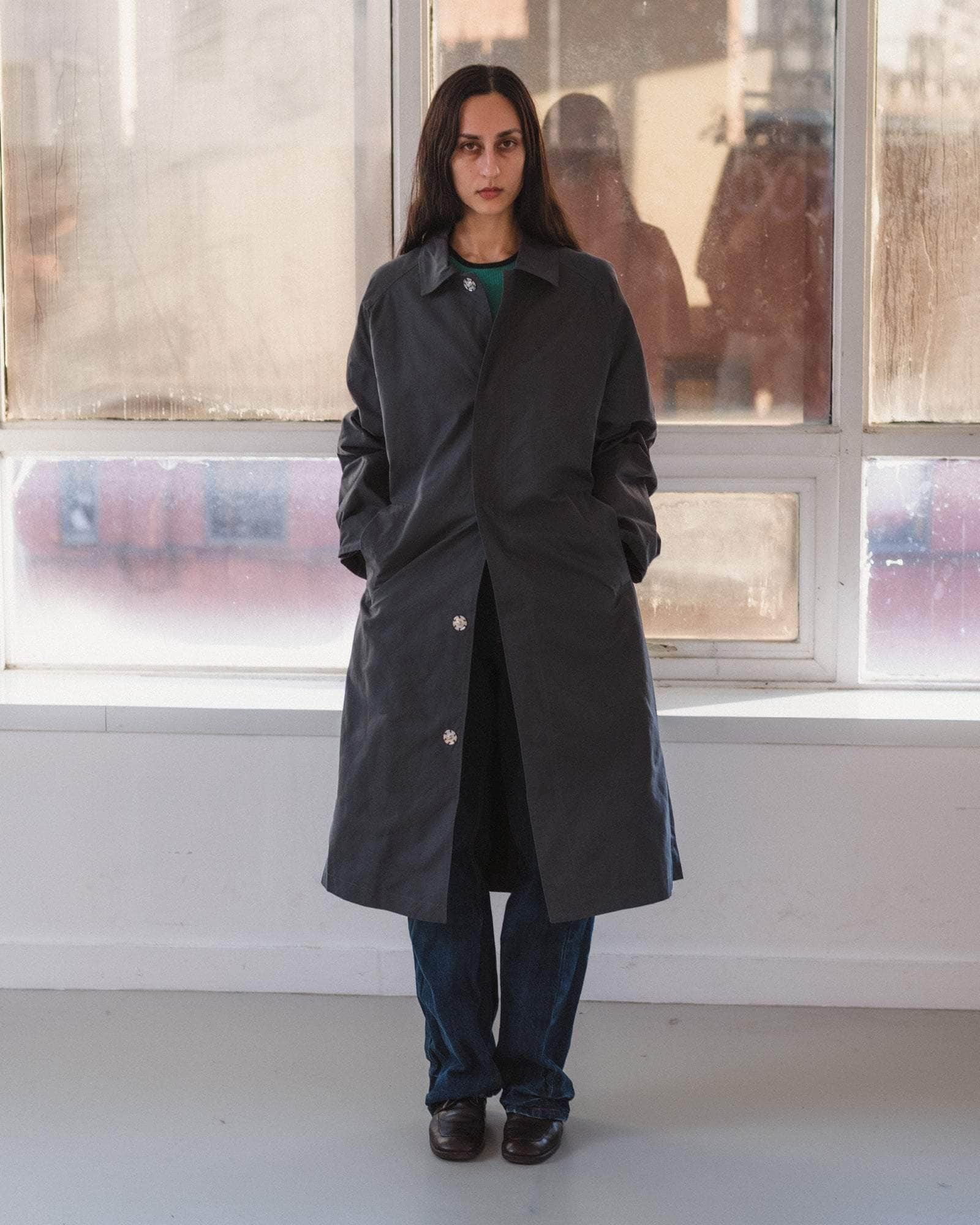 Even Long Coat - Waxed Cotton - 4