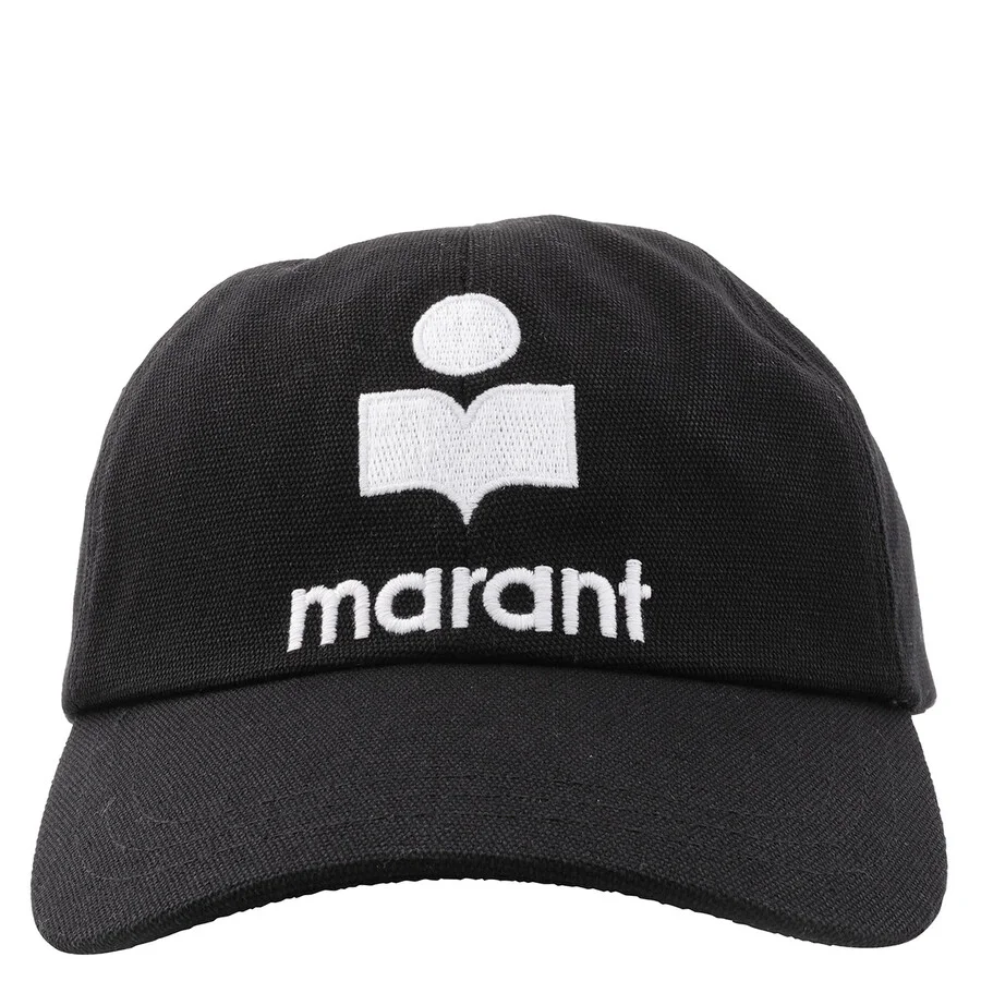 Isabel Marant Tyron Embroidered Cotton Cap - 1