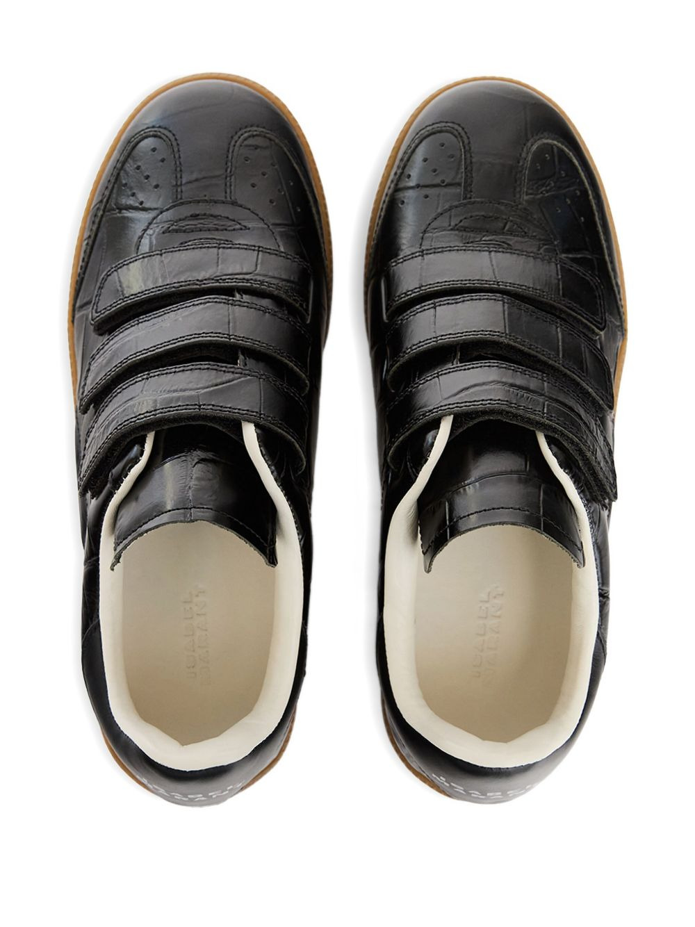 Beth crocodile-effect sneakers - 4