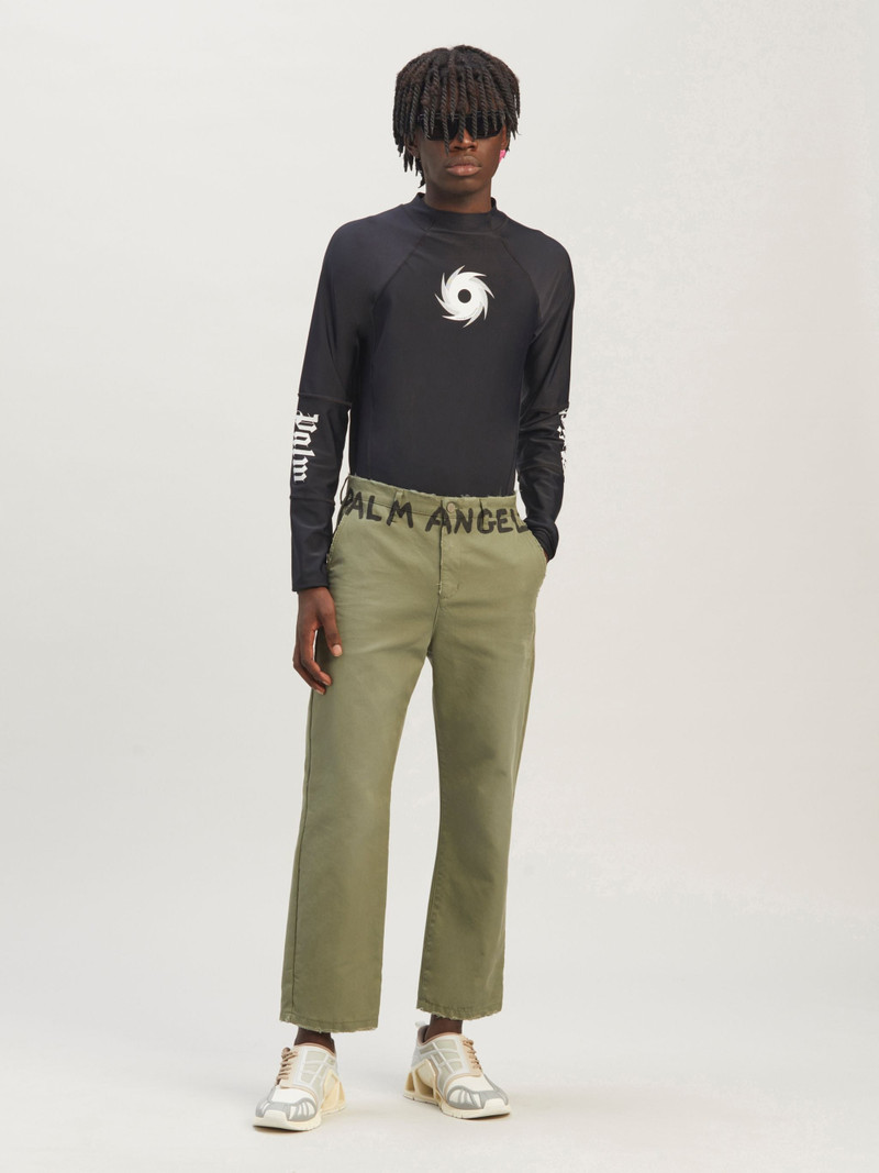 Palm Angels Seasonal Logo Chino Pants outlook