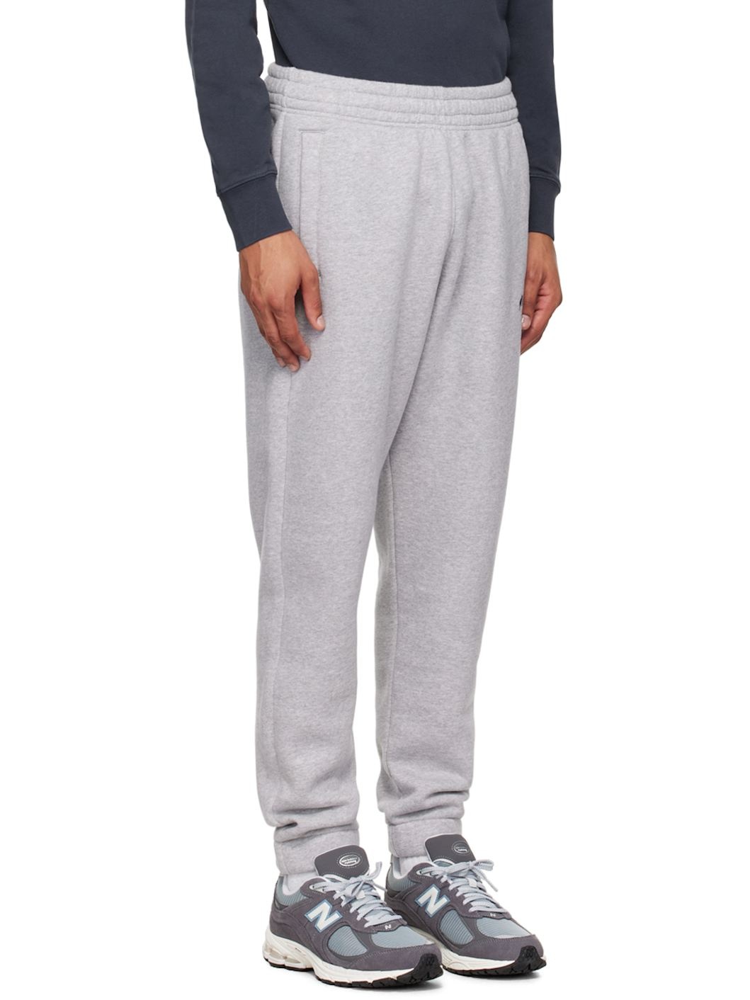 Gray Handwriting Comfort Sweatpants - 2