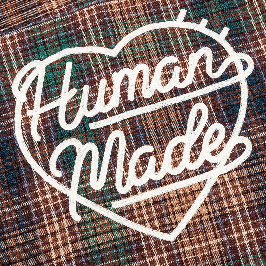 サイズM HUMAN MADE CHECK SHIRT BROWN HUMAN MADE Check Shirt Brown | HAVEN