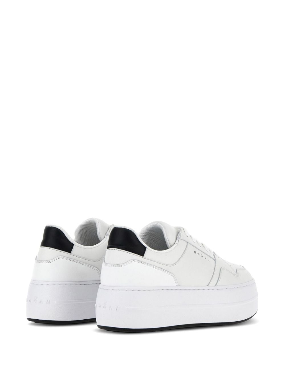 H670 flatform leather sneakers - 3