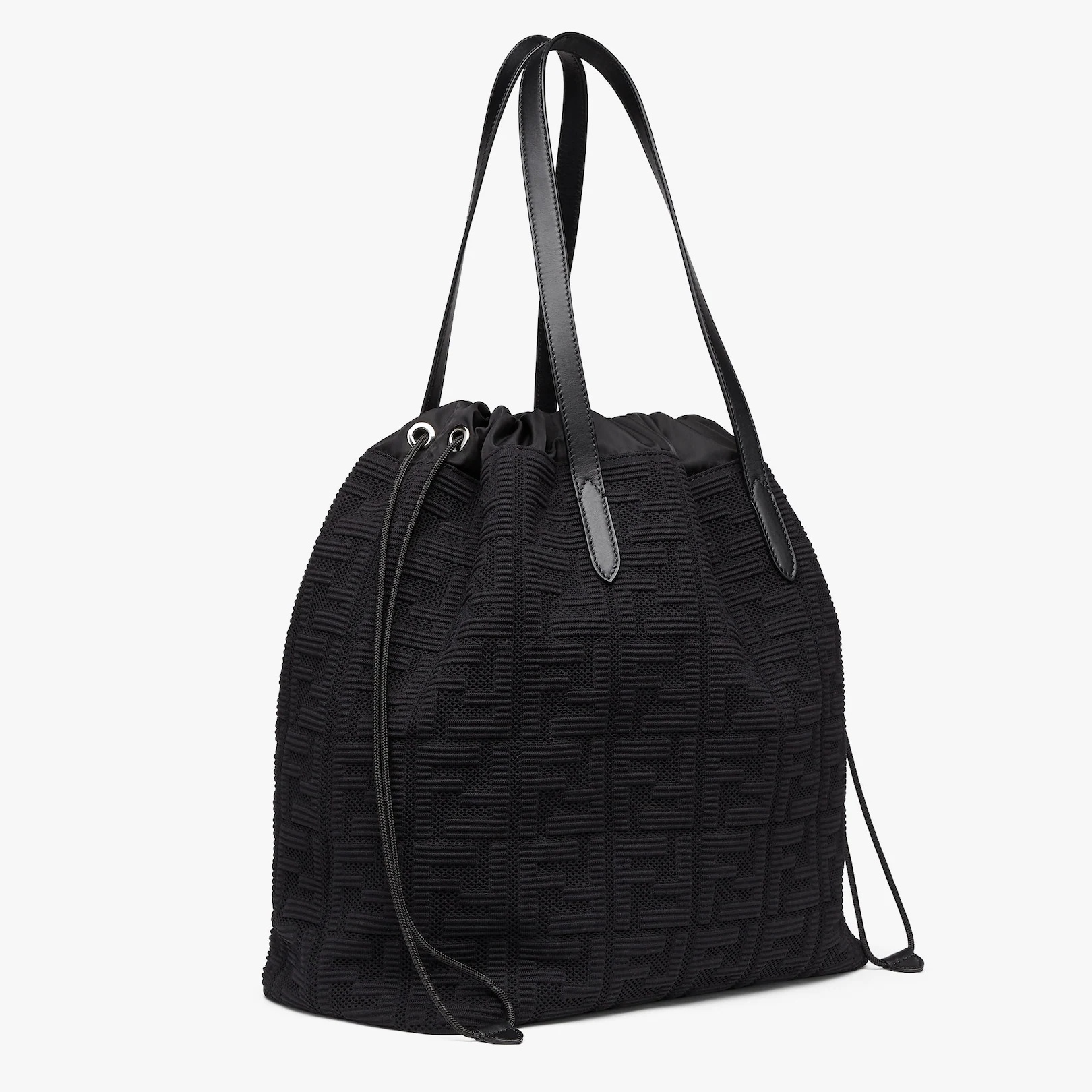 Black fabric bag - 2