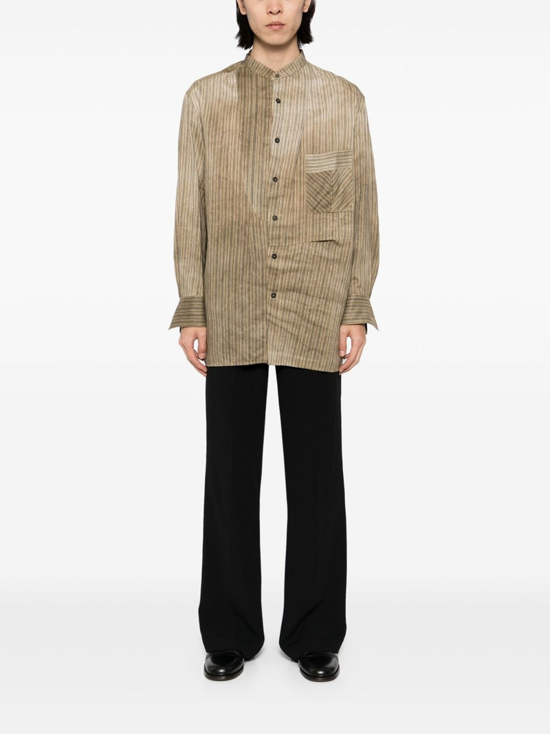 Ziggy Chen striped shirt outlook