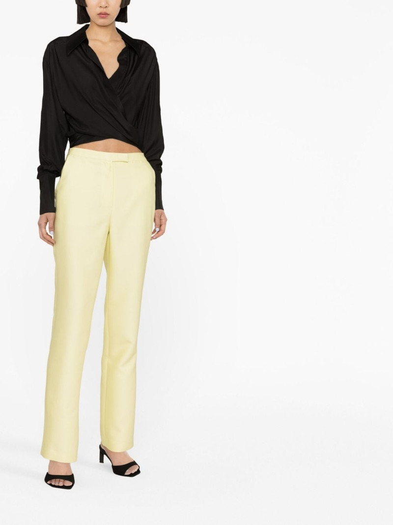 GAUGE81 Sabinas silk wrap shirt outlook