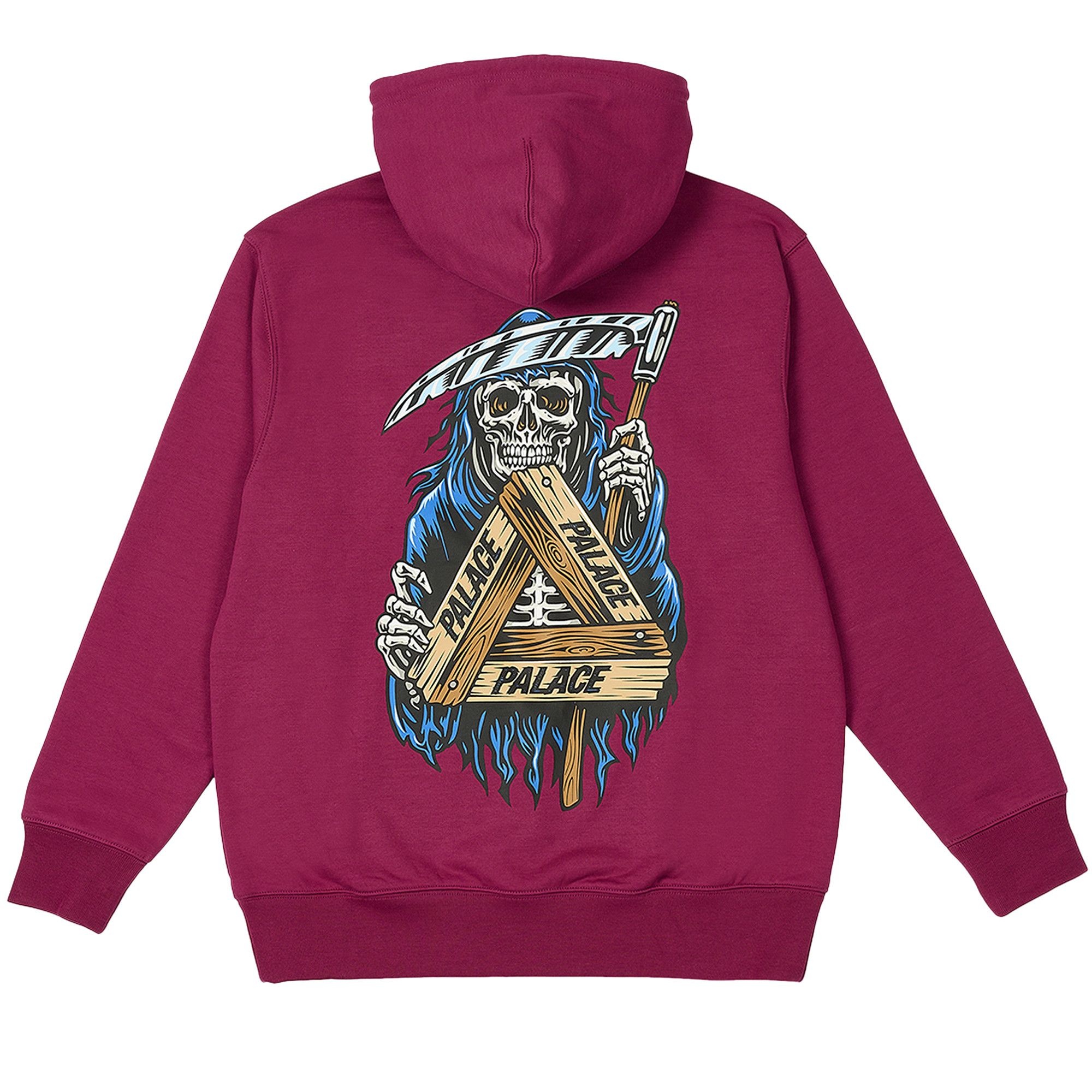 Palace Reaper Hood 'Beetroot' - 2