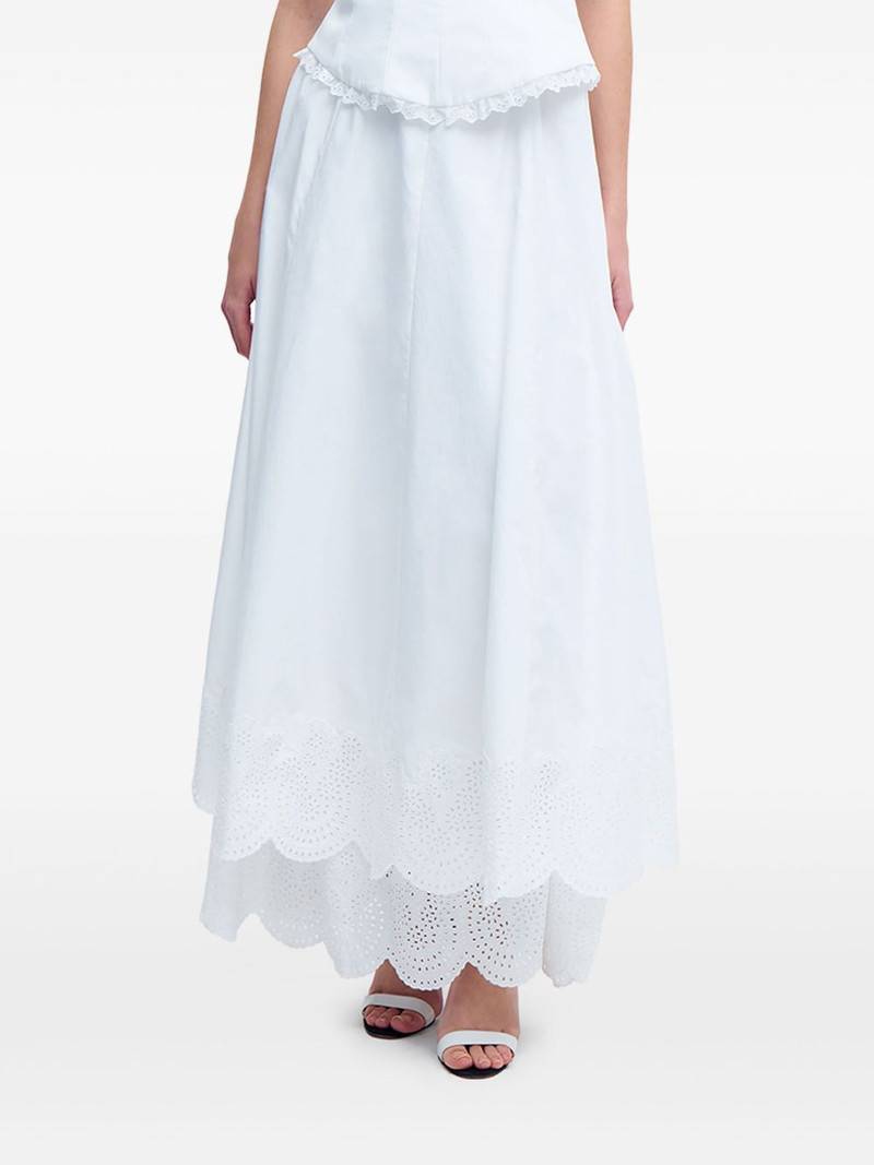 broderie midi skirt 3