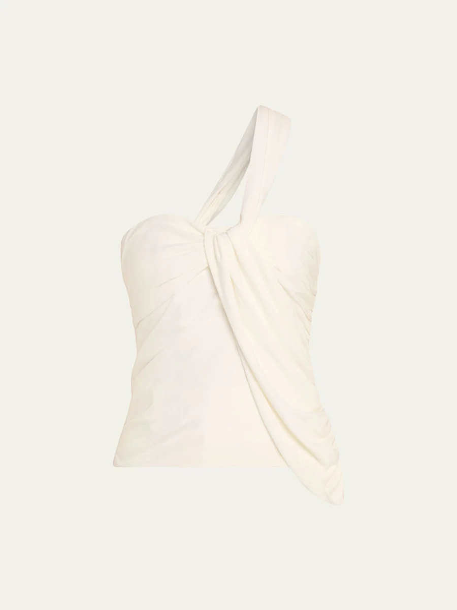 Nathreen Draped One-Shoulder Top - 1