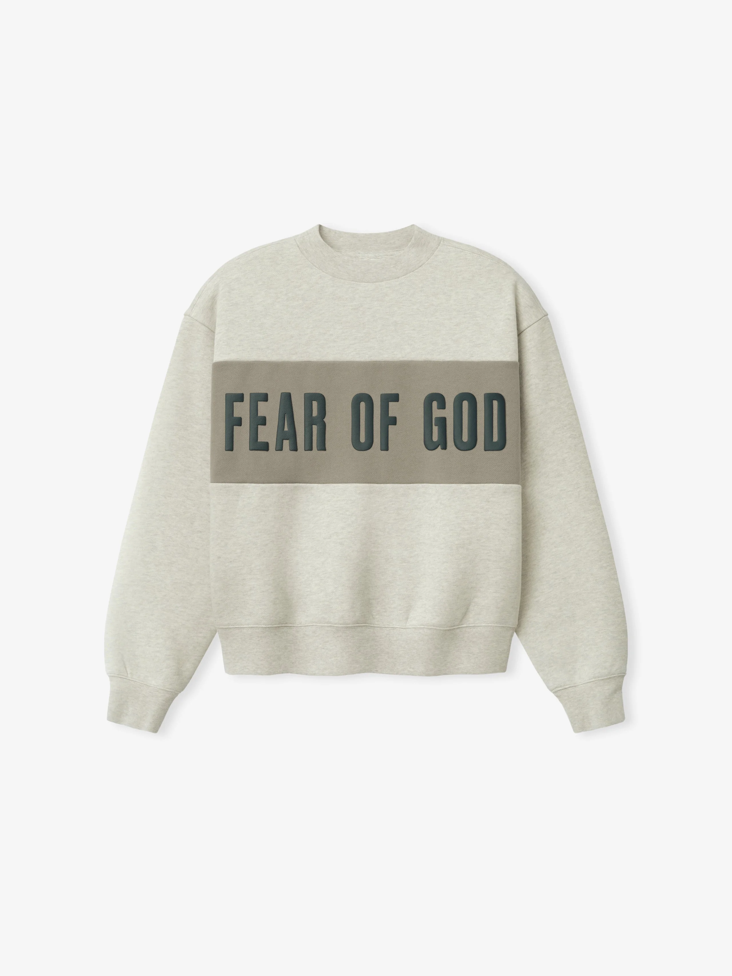 Womens Paneled Classic Sweatshirt - 1
