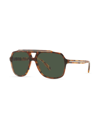 Dolce & Gabbana DG4388 pilot-frame sunglasses outlook