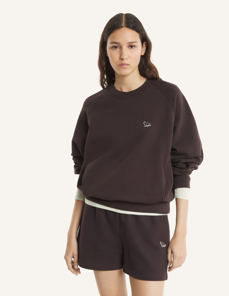 Maison Kitsuné BABY FOX OPEN POCKET SWEATSHIRT outlook