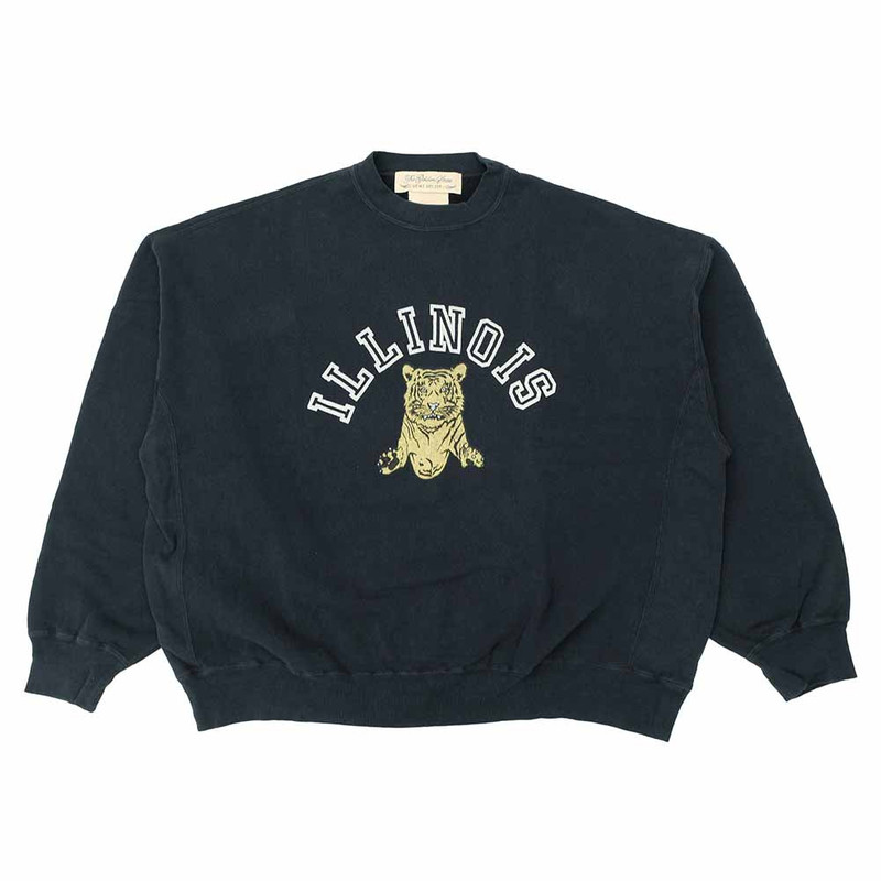 REMI RELIEF SP Processing Fleece-Lined Crew Neck Sweatshirt - ILLINOIS - RN29373151 outlook