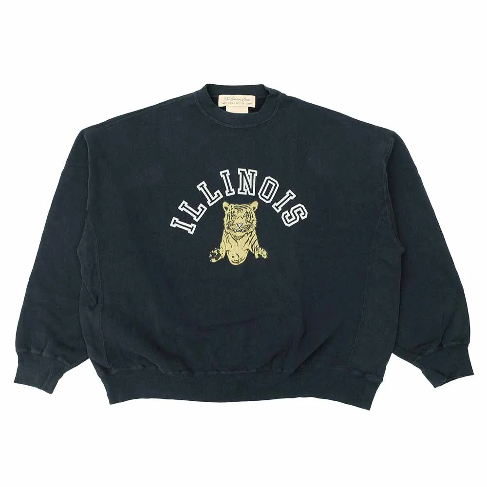 SP Processing Fleece-Lined Crew Neck Sweatshirt - ILLINOIS - RN29373151 - 1