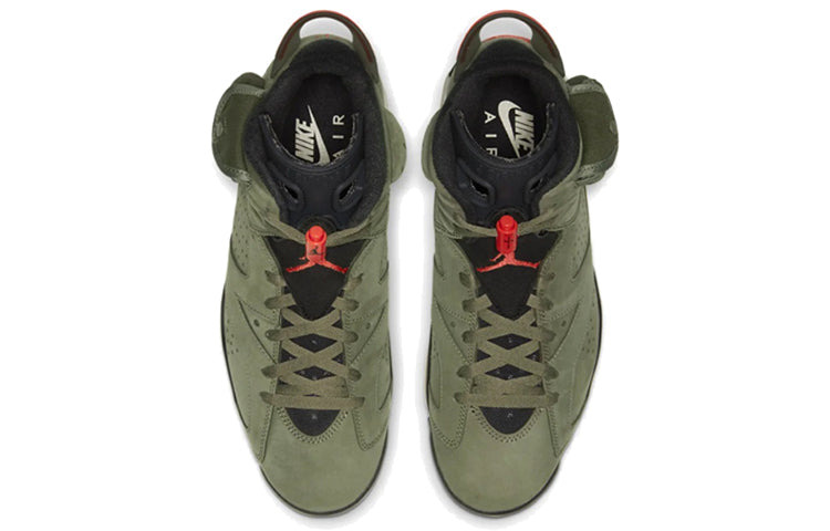 Travis Scott x Air Jordan 6 Retro 'Olive' CN1084-200 - 4