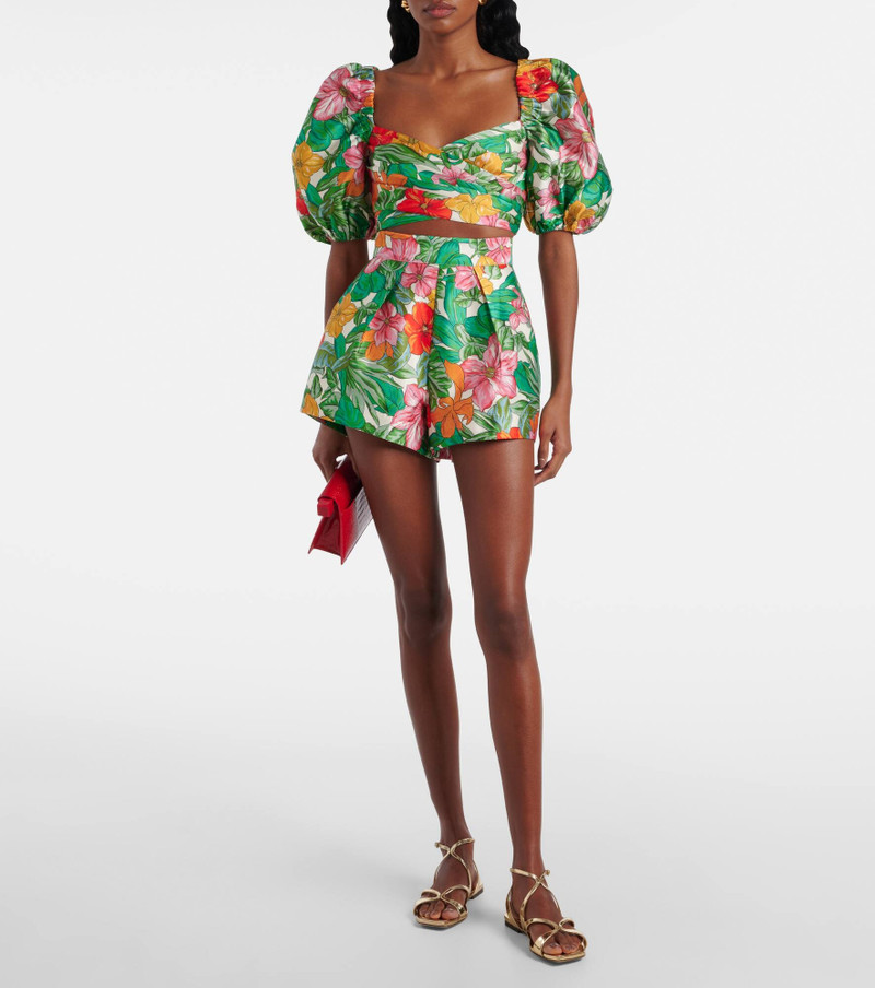 ALÉMAIS Amelia printed top outlook