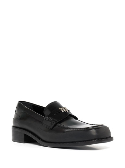 MISBHV The Brutalist 31mm leather loafers outlook