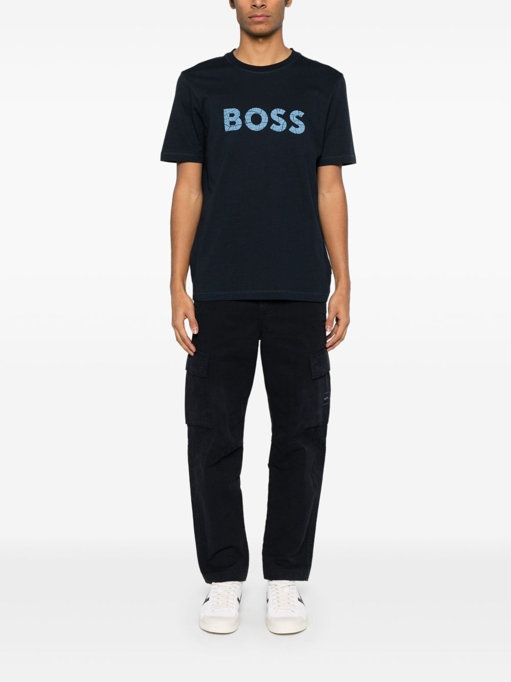twill cargo trousers - 2