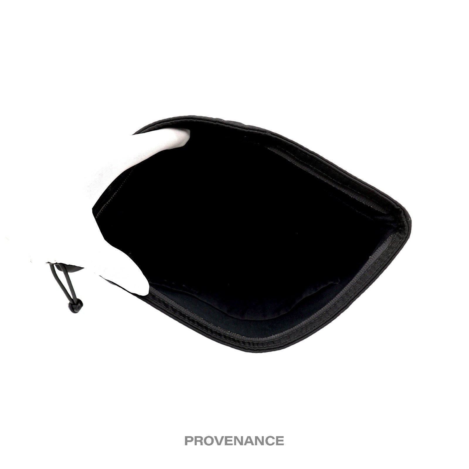 Balenciaga Campaign Logo Zip Clutch Bag - Black - 5