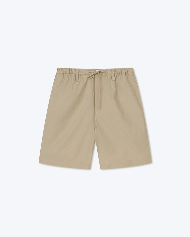 OLIN - Tech-poplin shorts - Pebble - 1