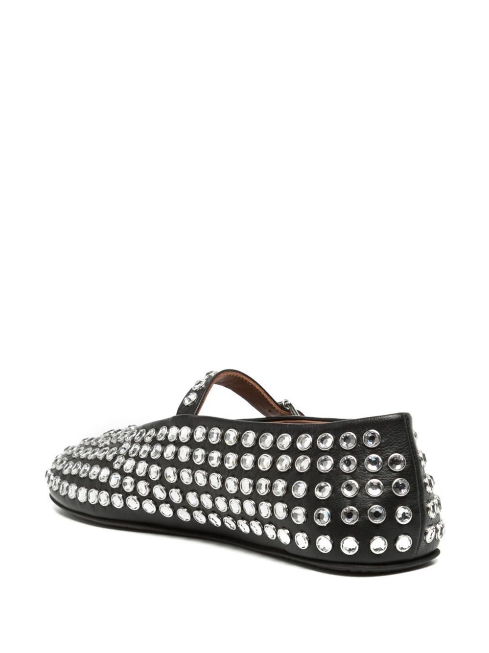 Strass embellished ballet flats - 4