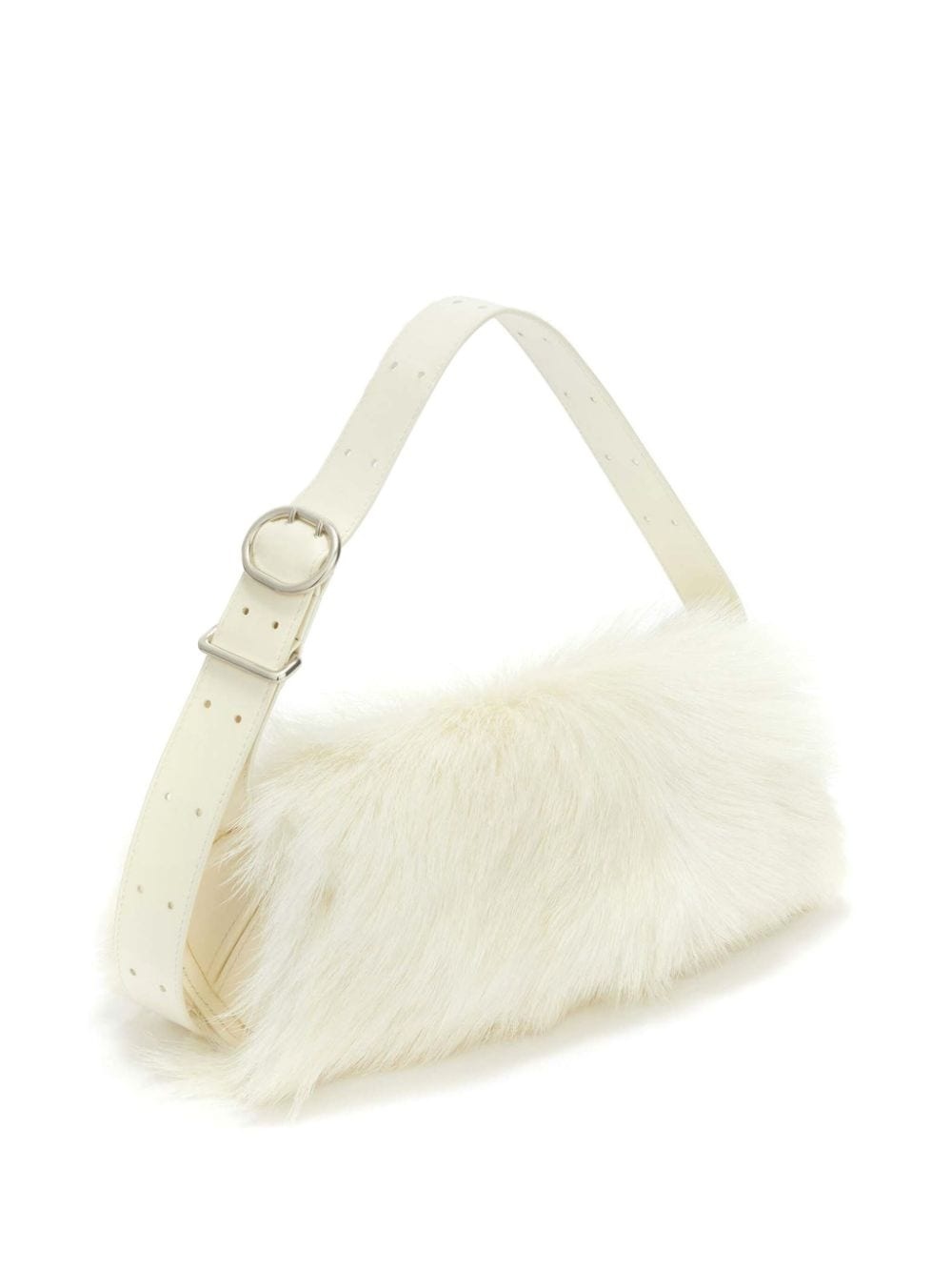 small Cannolo goat-hair shoulder bag - 4