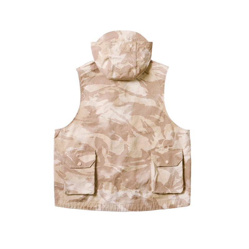 PALACE PALACE ENGINEERED GARMENTS HOODED VEST RIPSTOP PRINTED outlook