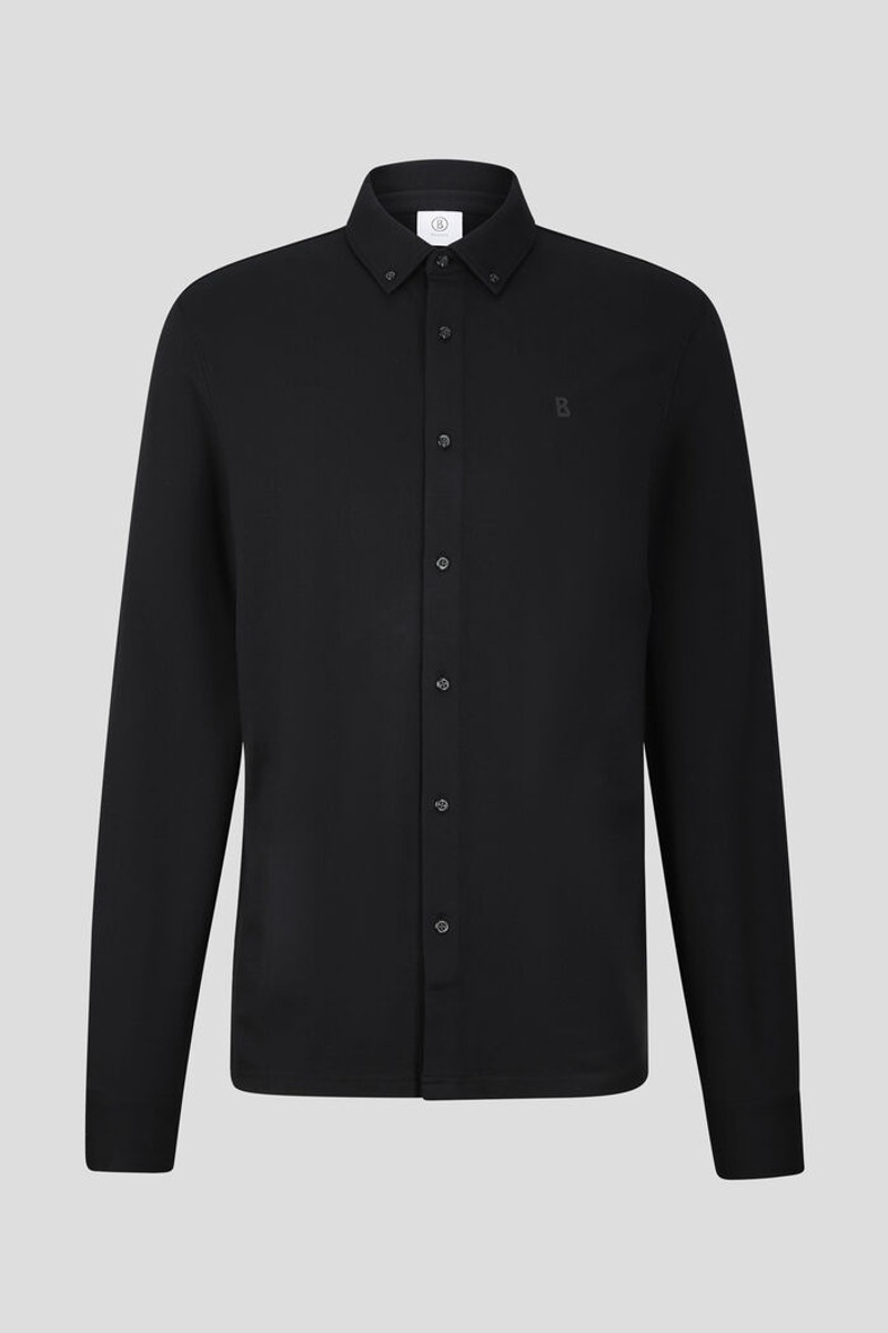 Franz Shirt in Black 1
