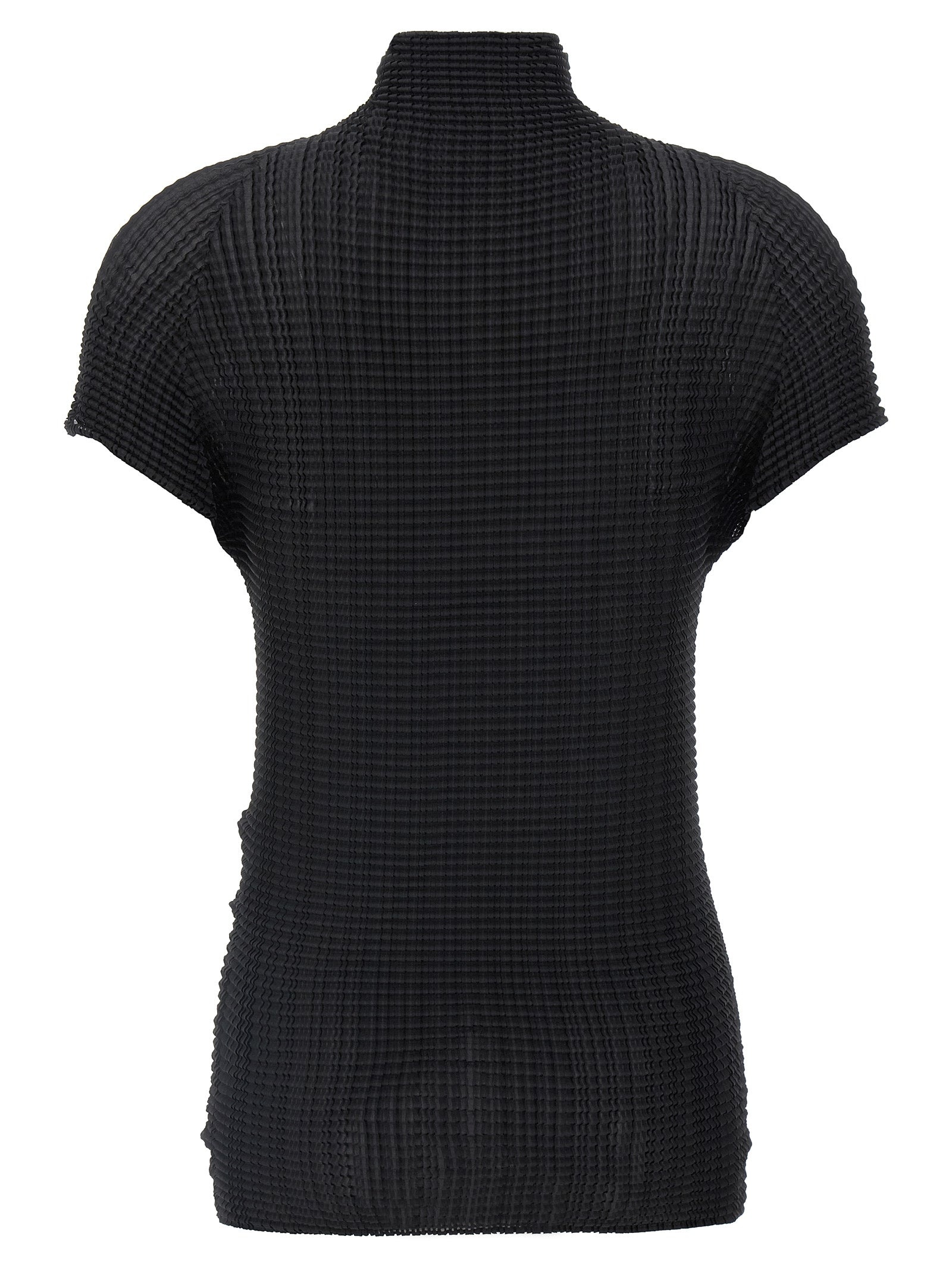 Issey Miyake Women 'Wooly Pleats-56' T-Shirt - 2