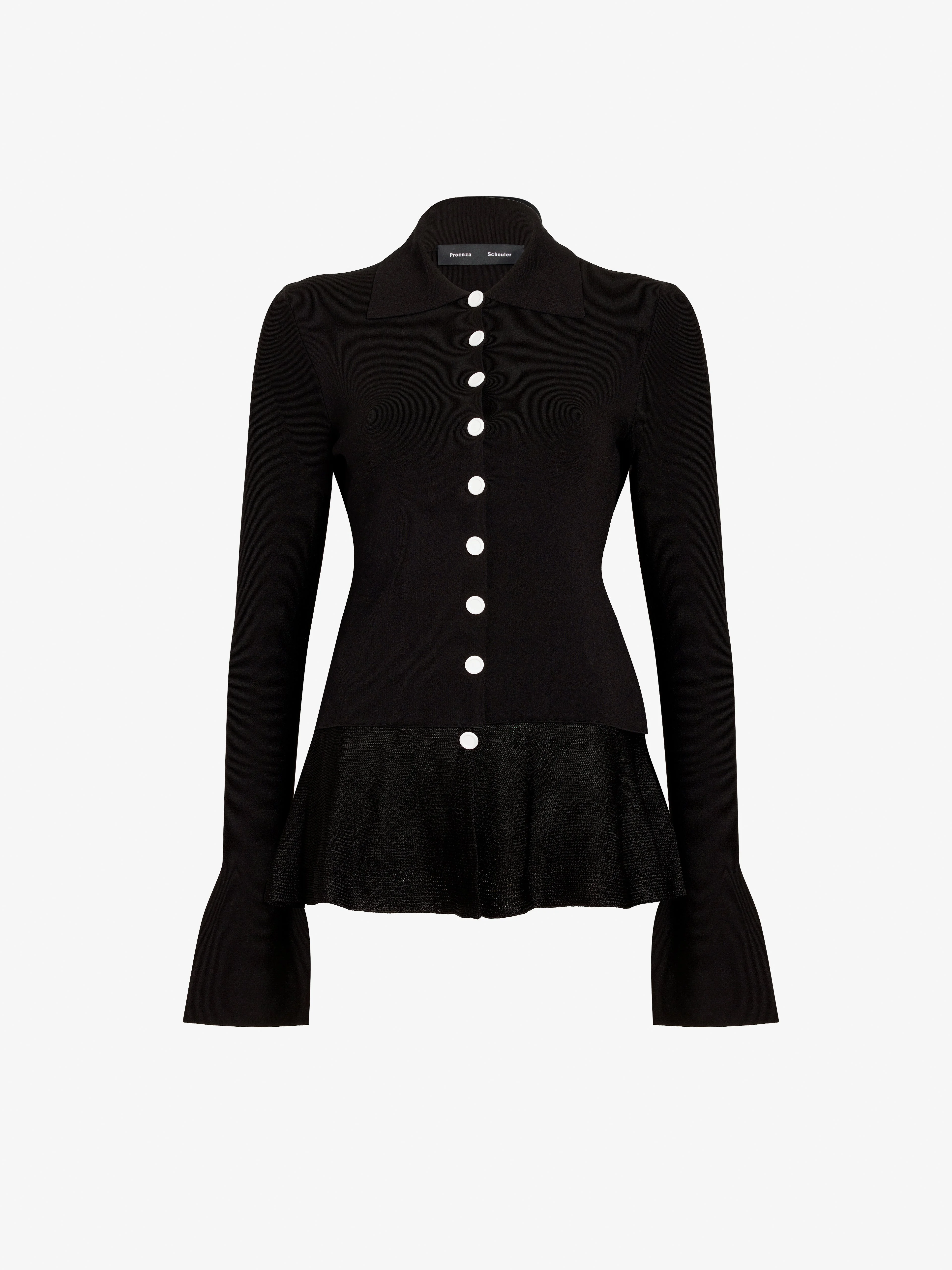 Martina Jacket in Compact Stretch Viscose - 1