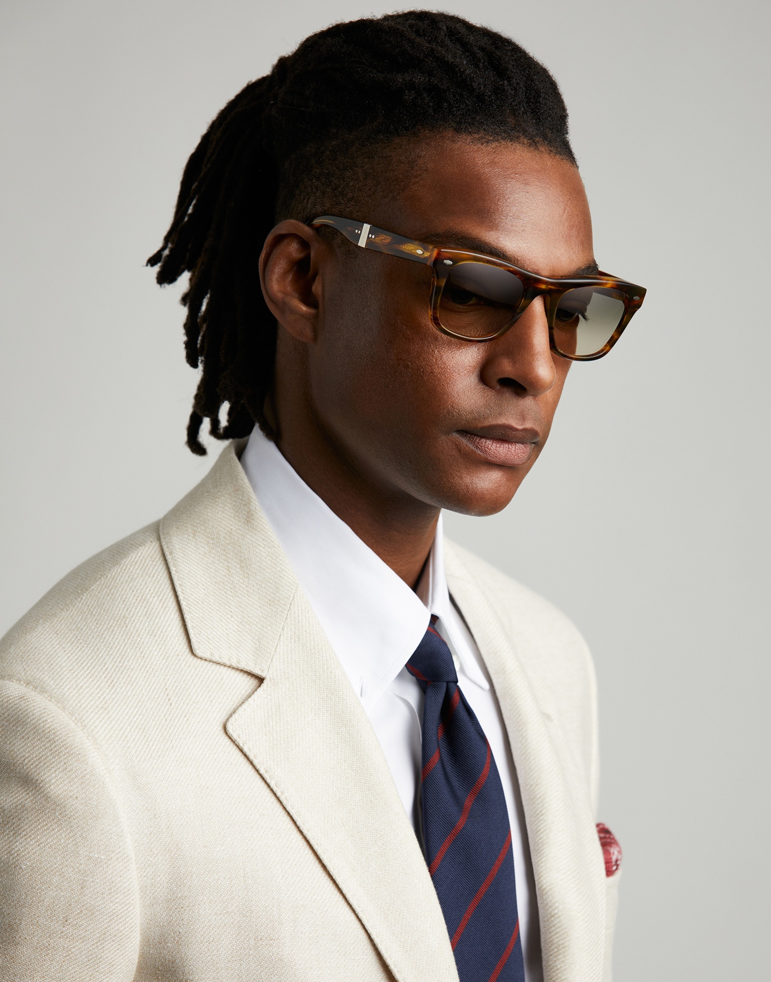 Mr. Brunello folding acetate sunglasses - 5