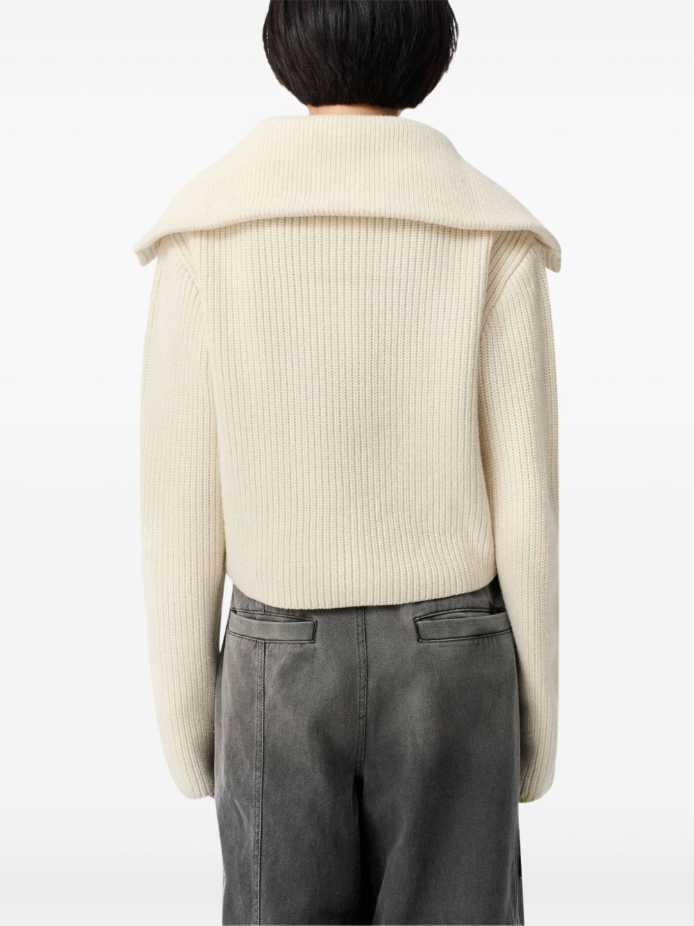 Celine ribbed cardigan - 4