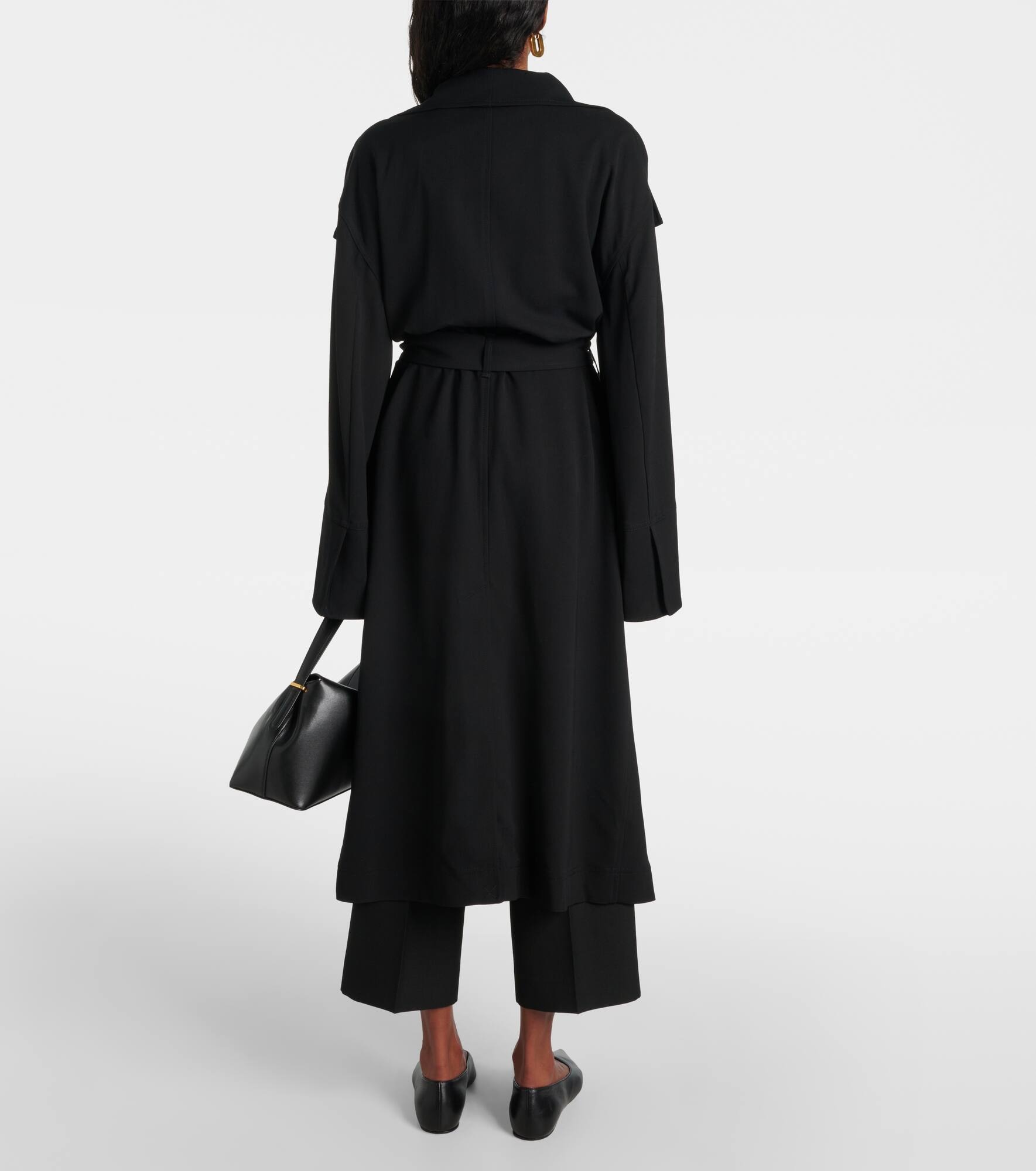 Oversized twill coat - 3